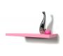 Mensola  80 cm colore rosa MANHATTAN