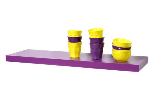 Mensola 80 cm colore viola MANHATTAN image 1