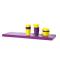 Mensola 80 cm colore viola MANHATTAN