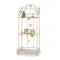 Mensola alta in metallo beige GIRASOLE
