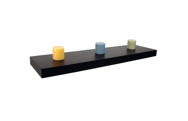 Mensola Chicago Nero 90cm