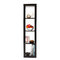 Mensola design laccata nera HAILY