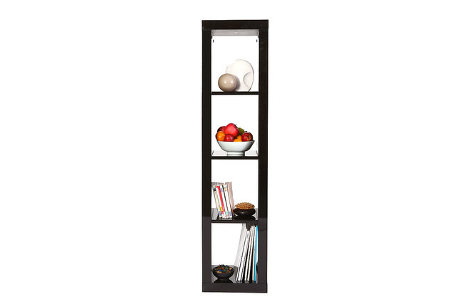Mensola design laccata nera HAILY