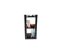 Mensola design laccata nera HAILY