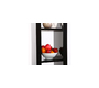 Mensola design laccata nera HAILY