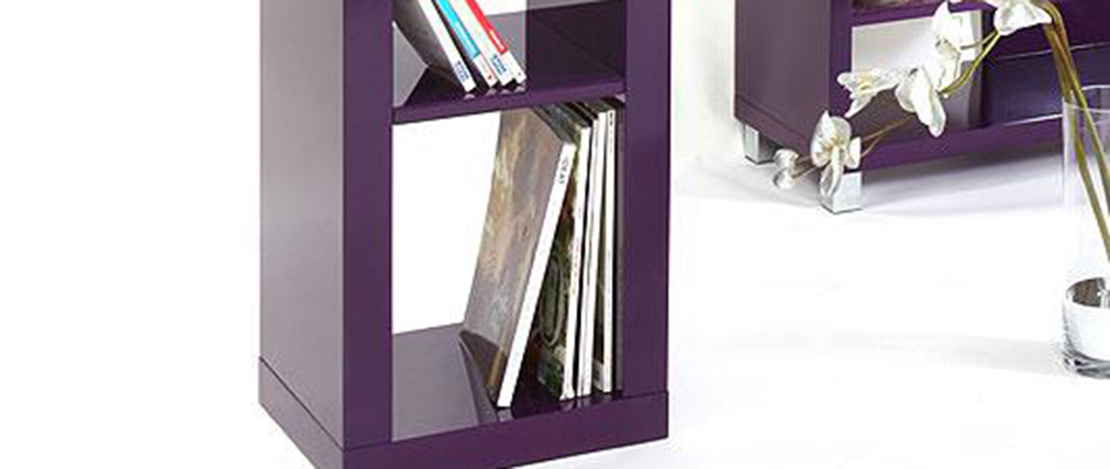Mensola design laccata viola HAILY