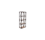 Mensola - libreria stile industriale in metallo e legno ATELIER