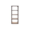 Mensola - libreria stile industriale in metallo e legno ATELIER