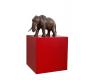 Mensola murale design rossa CUBIK