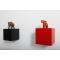Mensola murale design rossa CUBIK