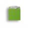Mensola murale design verde CUBIK