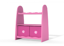 Mensola per bambina bianca e rosa MARCHANDE