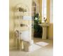Mensola per toilette bianca CLOE image 1