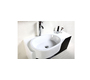 Mobile da bagno Jasper : lavabo, mobile sottovasca e specchio