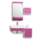 Mobile da bagno : lavabo, mobile  sottovasca e specchio  IALY