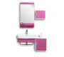 Mobile da bagno : lavabo, mobile  sottovasca e specchio  IALY