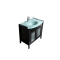 Mobile da bagno : lavabo, mobile sottovasca e specchio THELIO