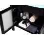 Mobile da bagno : lavabo, mobile sottovasca e specchio THELIO