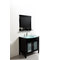 Mobile da bagno : lavabo, mobile sottovasca e specchio THELIO