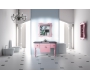 Mobile da bagno : lavabo, mobile sottovasca, mensola e specchio VICKY