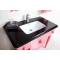 Mobile da bagno : lavabo, mobile sottovasca, mensola e specchio VICKY