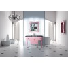 Mobile da bagno : lavabo, mobile sottovasca, mensola e specchio VICKY