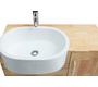 Mobile da bagno : lavabo, mobile  sottovasca, mensole e specchio  NIVAN