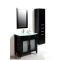 Mobile da bagno : lavabo, mobile sottovasca, specchio e colonna  MILLO