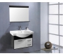 Mobile da bagno Skyler : lavabo, mobile sottovasca,mensola e specchio 