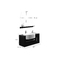Mobile da bagno Sullivan : lavabo, mobile sottovasca, mensola e specchio. 