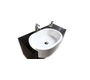 Mobile da bagno Sullivan : lavabo, mobile sottovasca, mensola e specchio. 