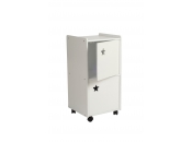 Mobile per bambini 2 porte colore bianco STELLA 