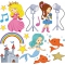 Mobile per bambini 2 porte colore bianco STELLA 