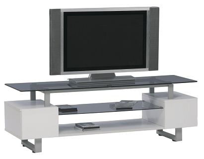 Mobile TV bianco laccato TELMA