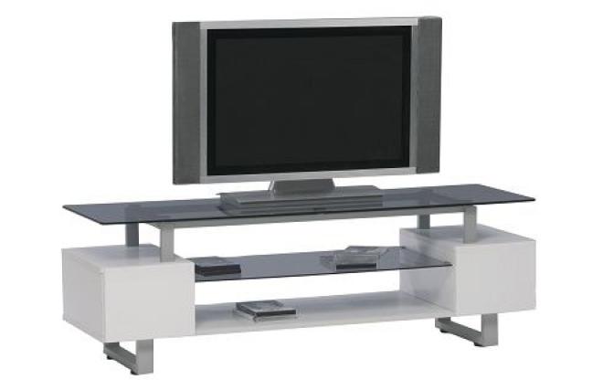 Mobile TV bianco laccato TELMA