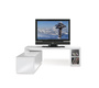Mobile TV design laccato bianco TROYE
