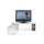 Mobile TV design laccato bianco TROYE