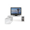 Mobile TV design laccato bianco TROYE