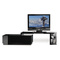 Mobile TV design laccato nero TROYE