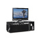 Mobile TV design laccato nero TROYE