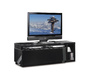 Mobile TV design laccato nero TROYE