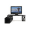 Mobile TV design laccato nero TROYE
