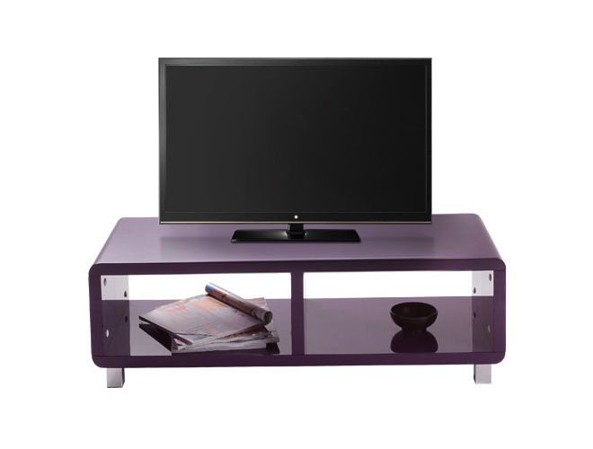 Mobile TV design laccato viola PIXY