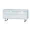 Mobile tv design LEA bianco 120cm, 2 comparti e 2 cassetti