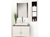 Mobili bagno  ADELAIDE : mobile sottovasca, specchio  e mobile alto