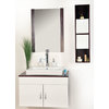 Mobili bagno  ADELAIDE : mobile sottovasca, specchio  e mobile alto