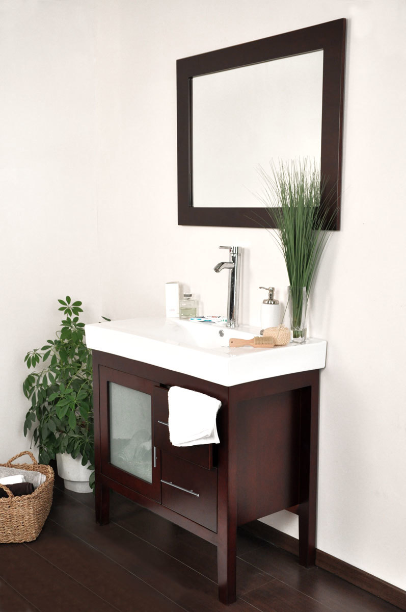 Mobili bagno BRISBANE : lavabo, mobile per lavabo, specchio
