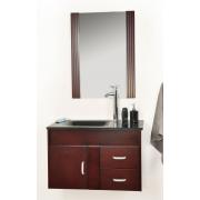Mobili da bagno CANBERRA : lavabo, mobile per lavabo e specchio image 1