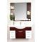 Mobili da bagno LISMORE : lavabo, mobile sottovasca e specchio