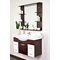 Mobili da bagno LISMORE : lavabo, mobile sottovasca e specchio